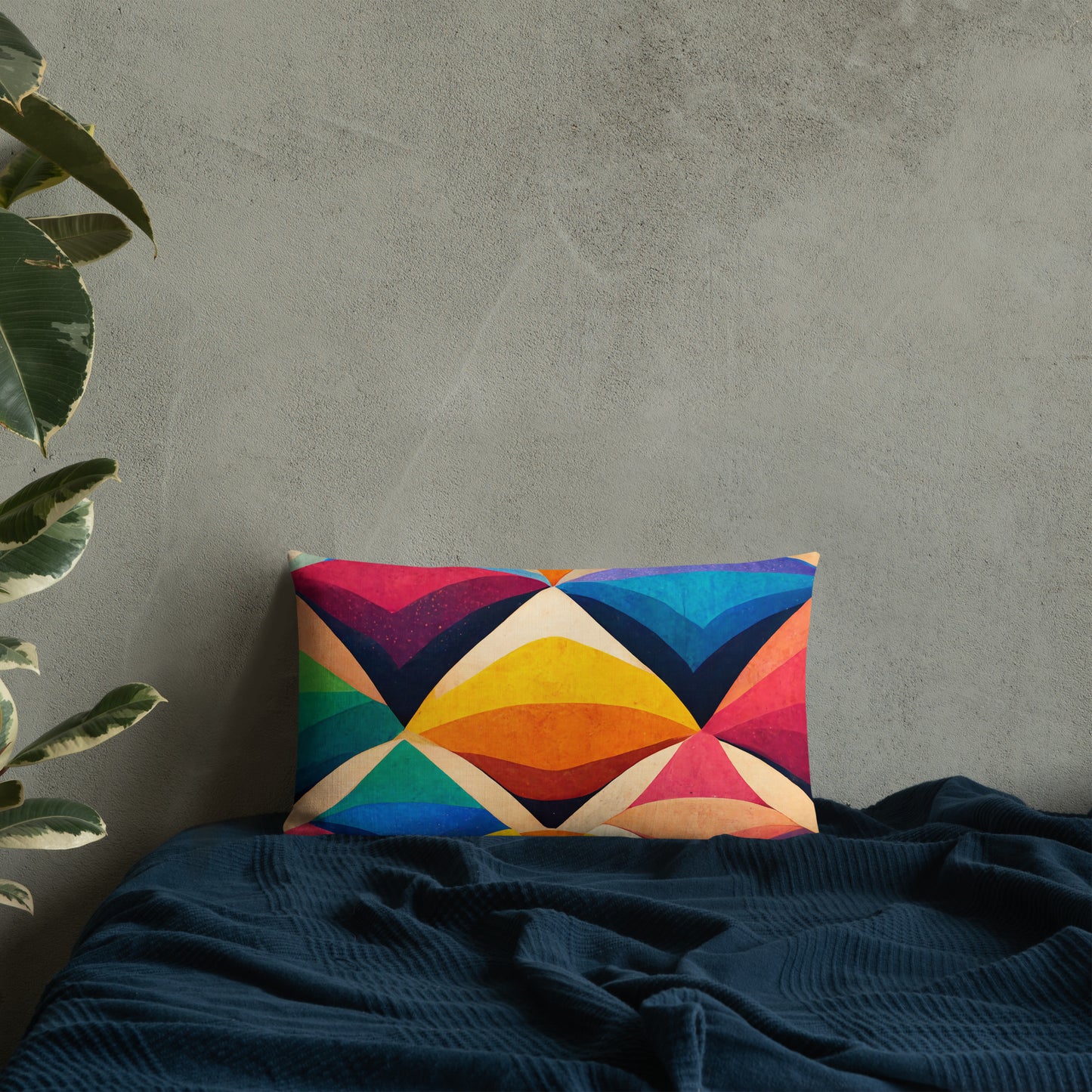 Symmetrical Illusion Pillow