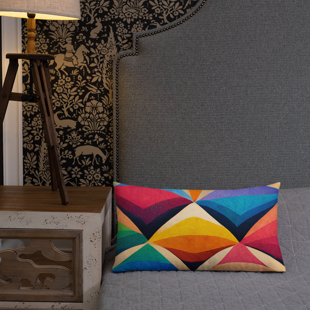 Symmetrical Illusion Pillow