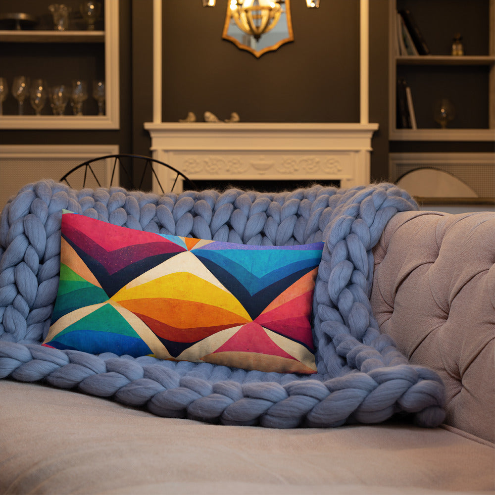 Symmetrical Illusion Pillow