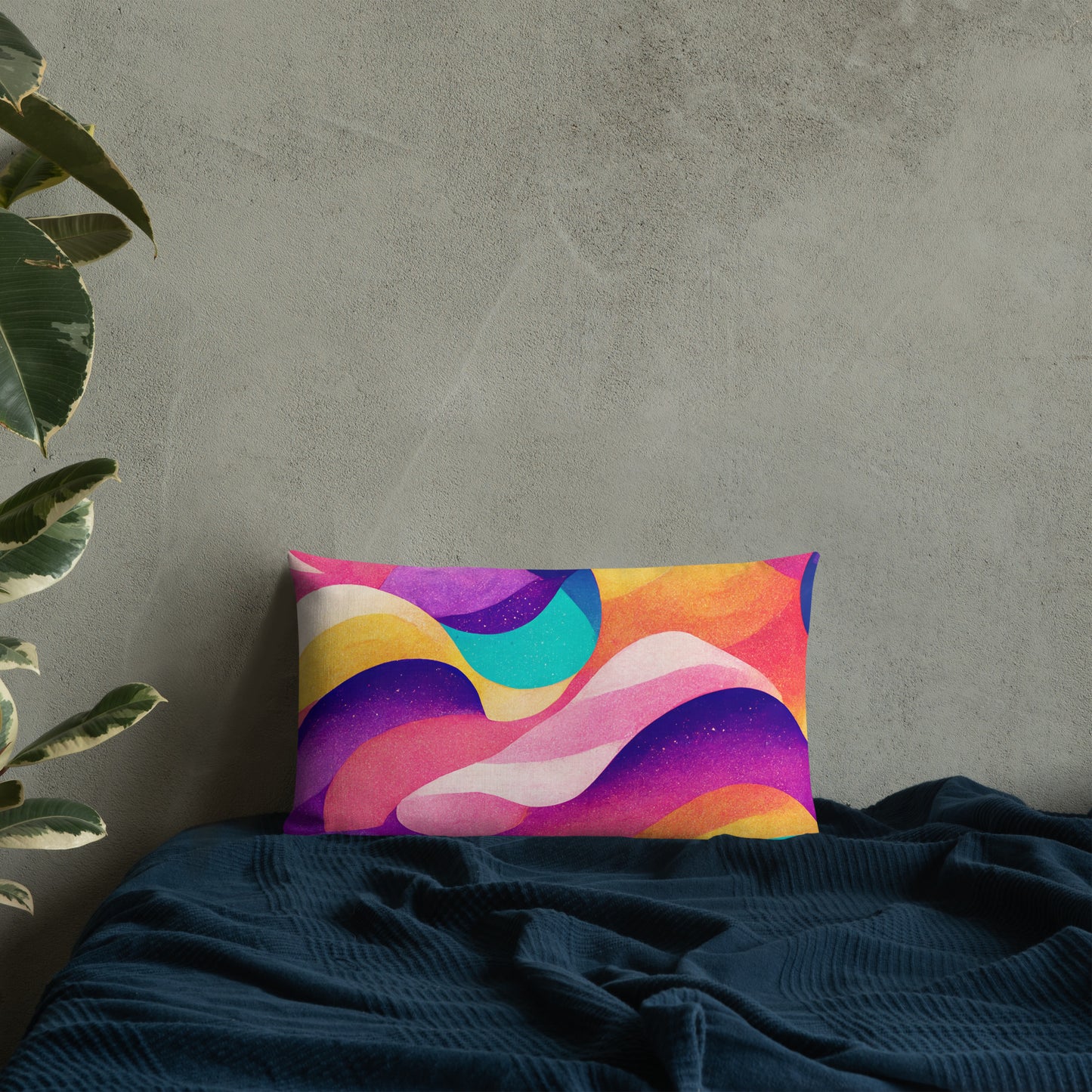 Summer Waves Pillow