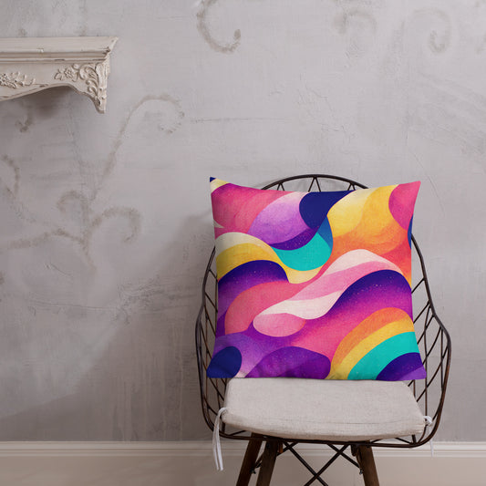 Summer Waves Pillow