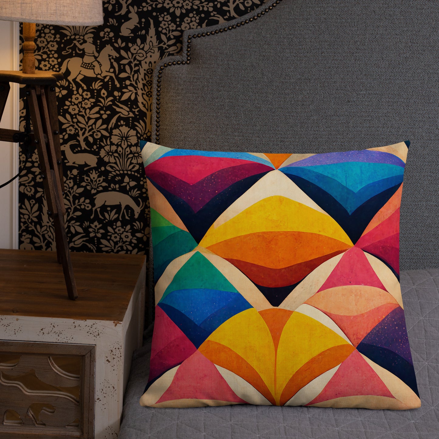 Symmetrical Illusion Pillow