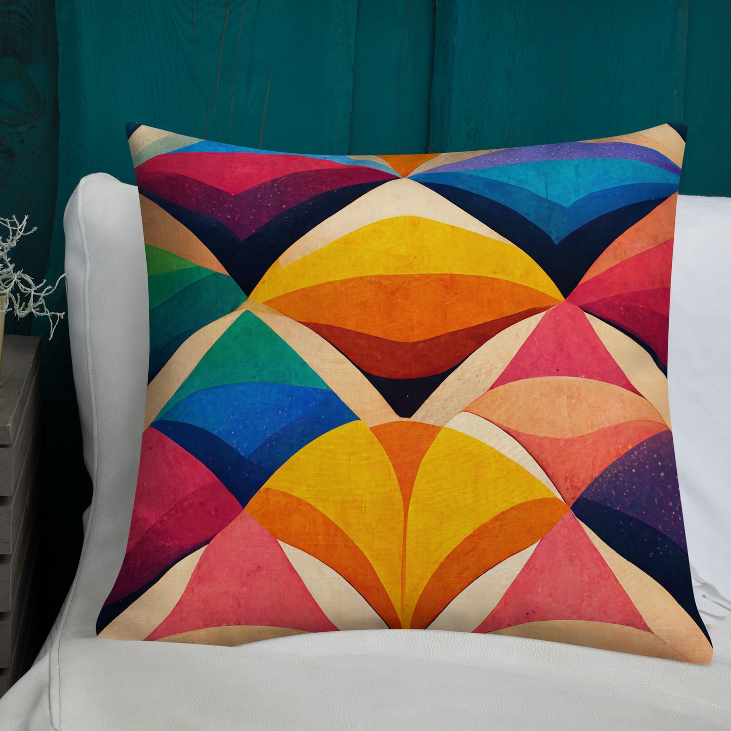 Symmetrical Illusion Pillow