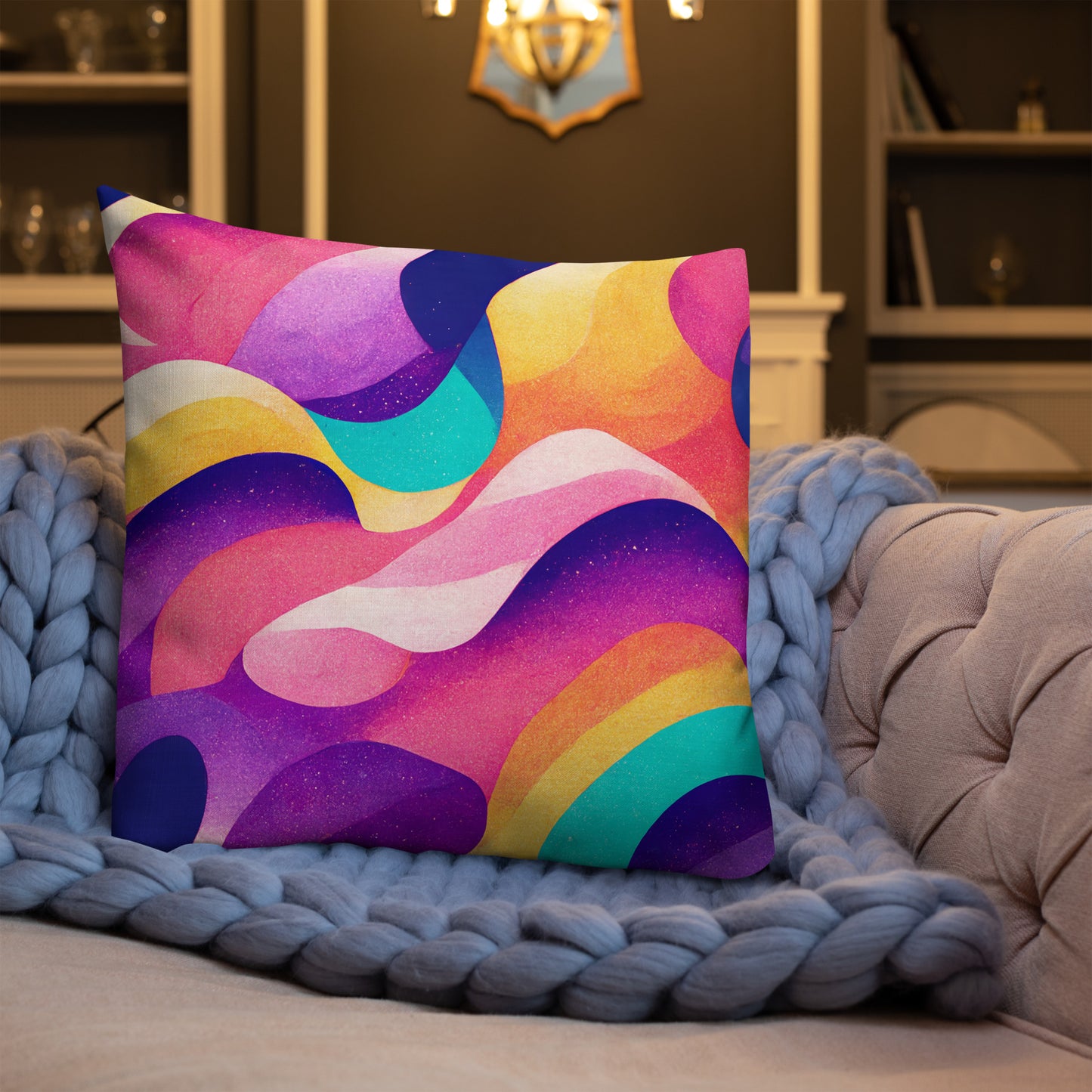 Summer Waves Pillow