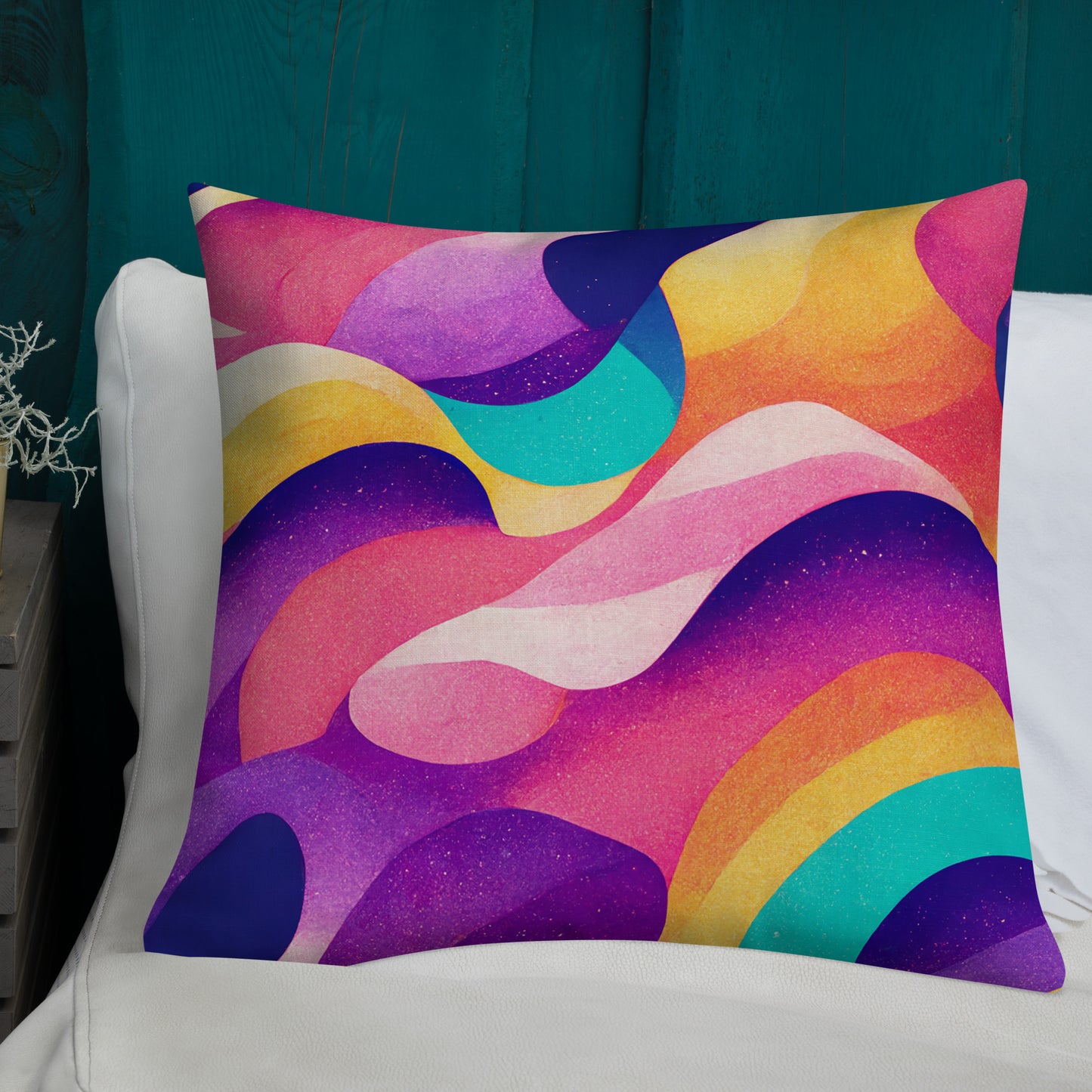 Summer Waves Pillow