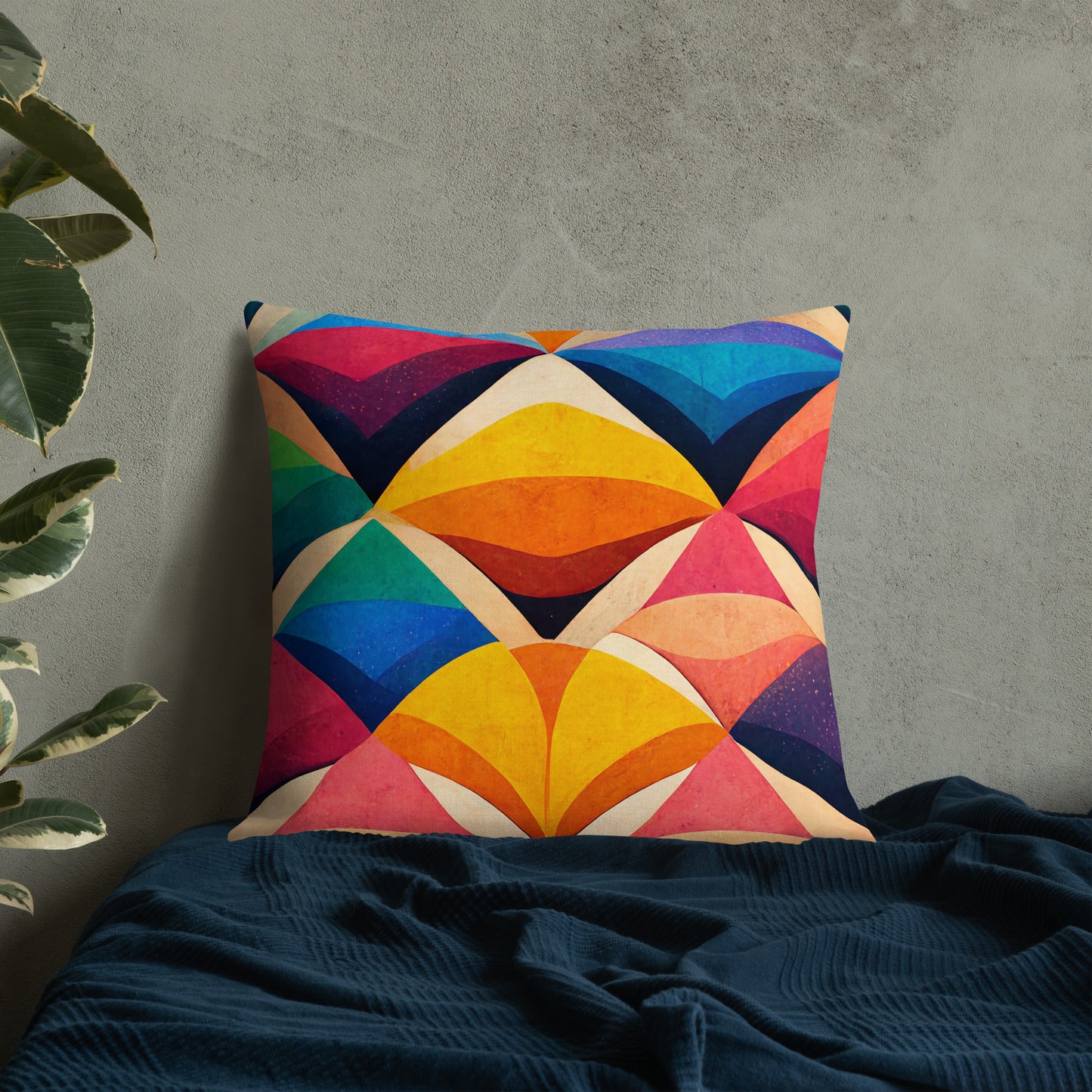 Symmetrical Illusion Pillow