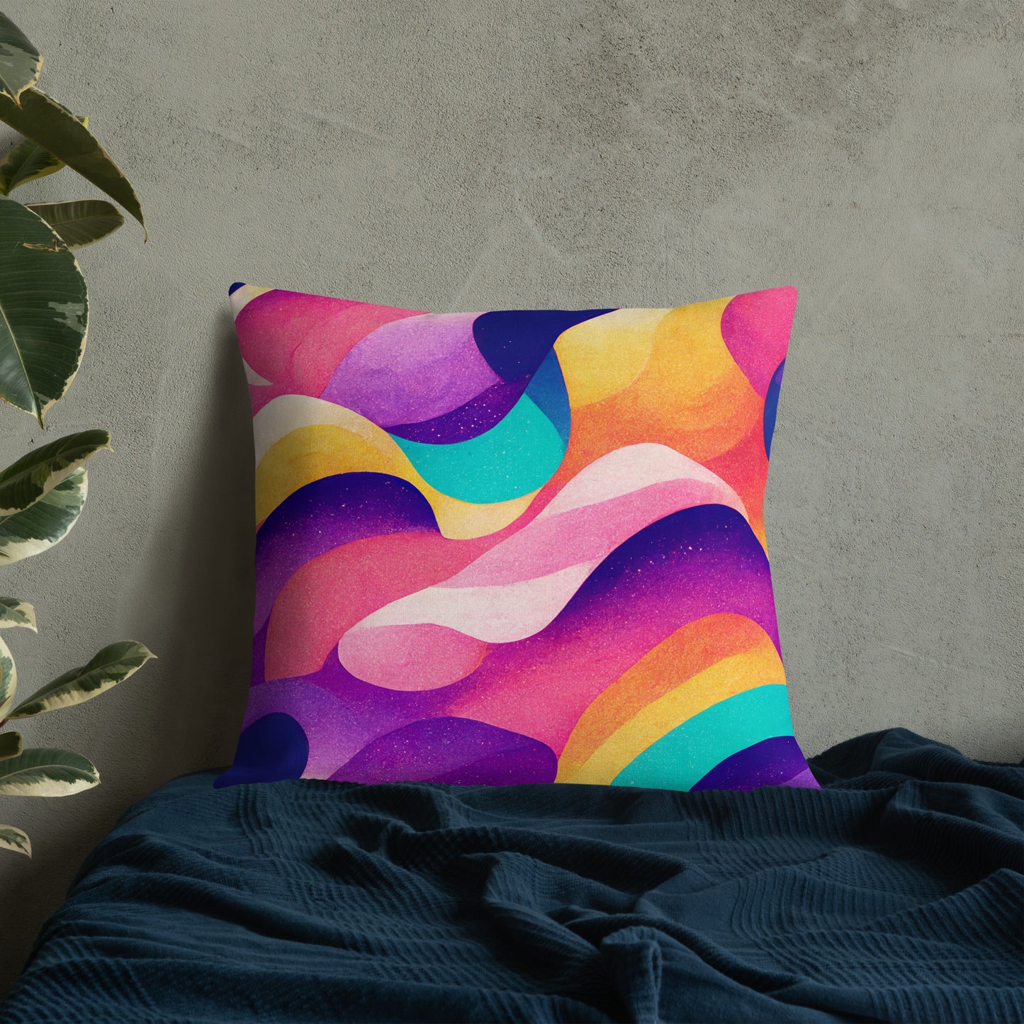 Summer Waves Pillow