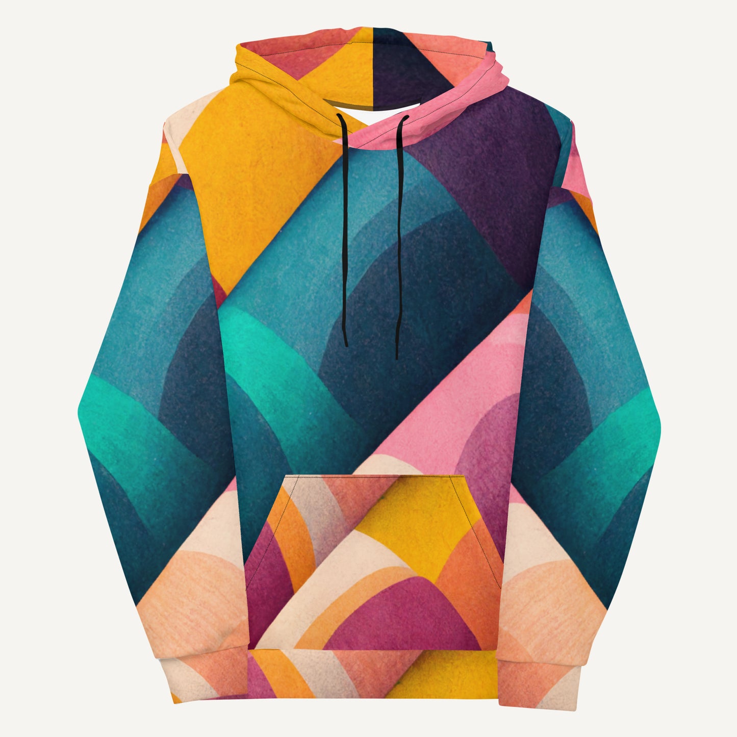 Colored Mesh Hoodie