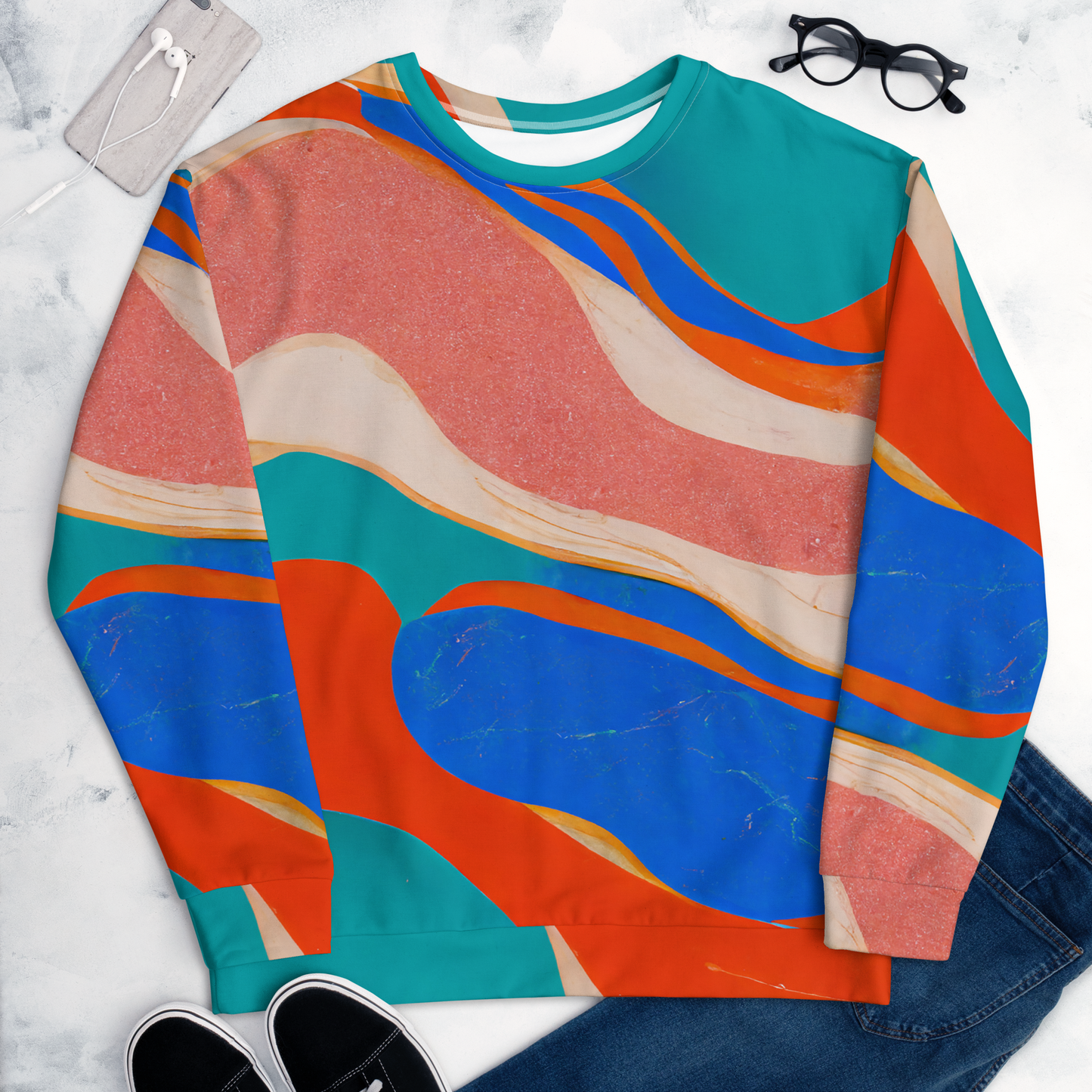 Marble Wonder Sweatshirt