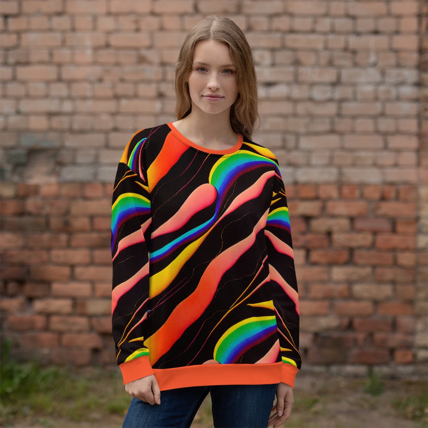 Rainbow Drops Sweatshirt