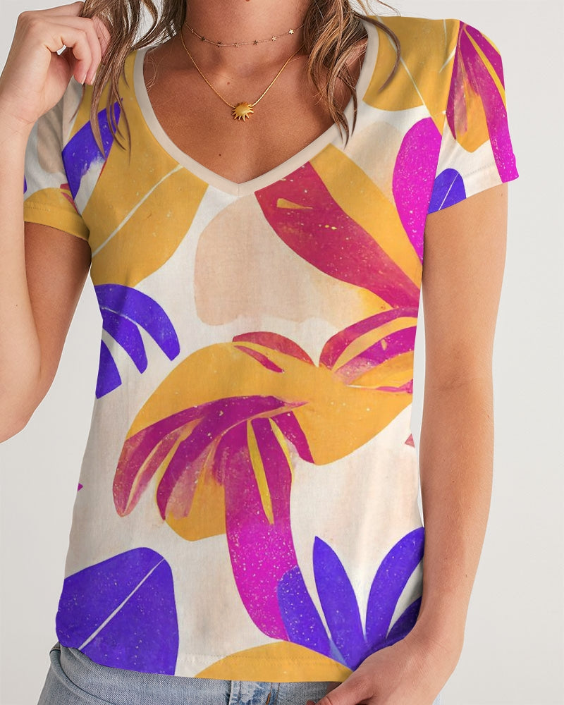 Dominica T-shirt de Decote em V