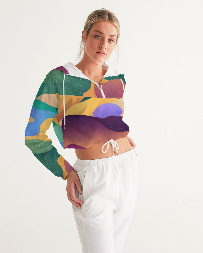 Water Lily Blusão Corta-vento Curto