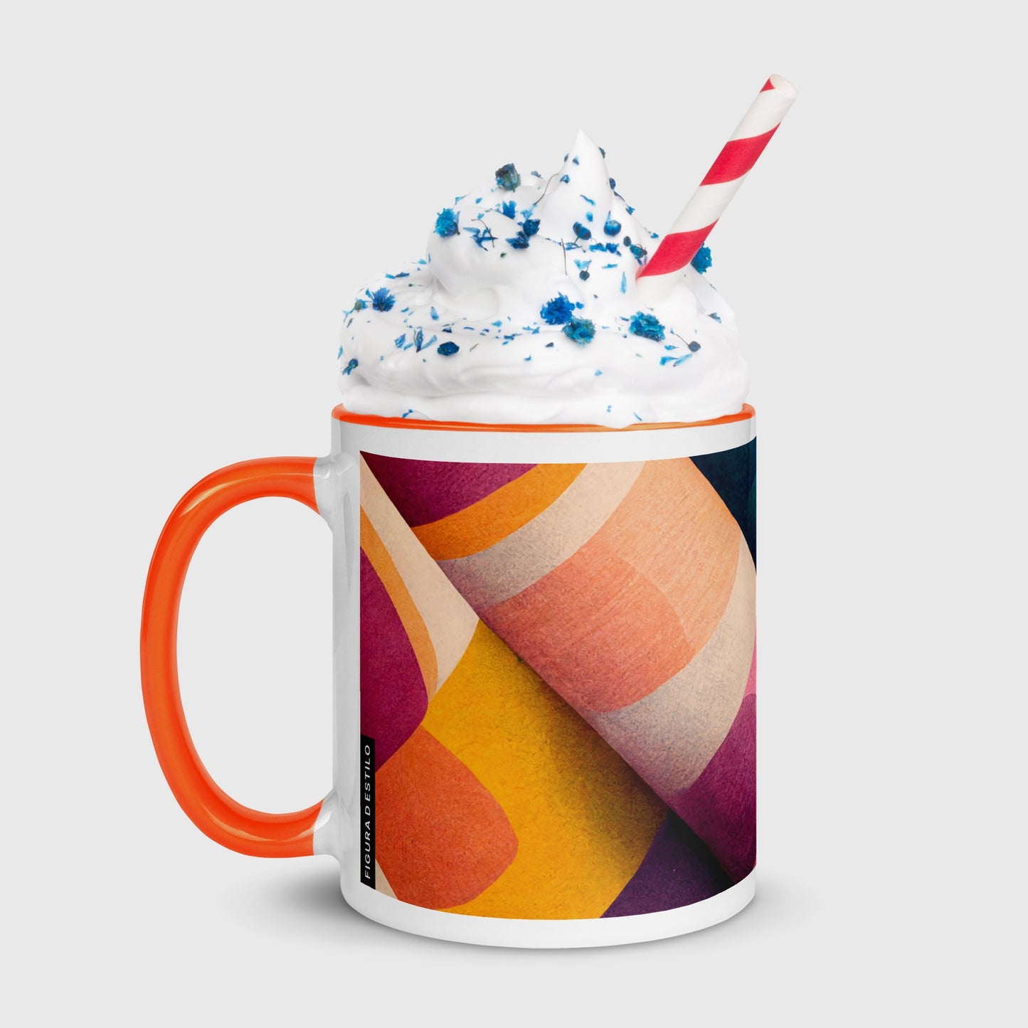 Colored Mesh de Cerâmica com Interior Colorido