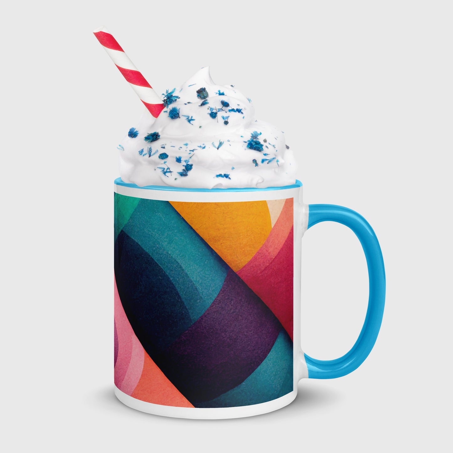 Colored Mesh de Cerâmica com Interior Colorido