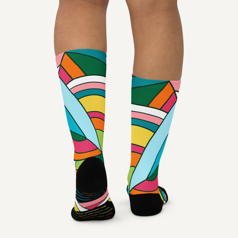 Mirror Mirror Crew Socks