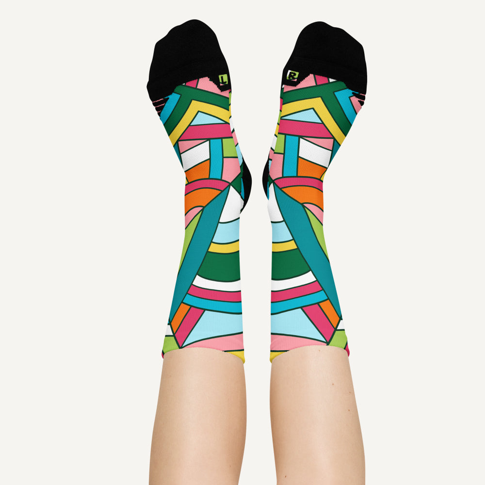Mirror Mirror Crew Socks