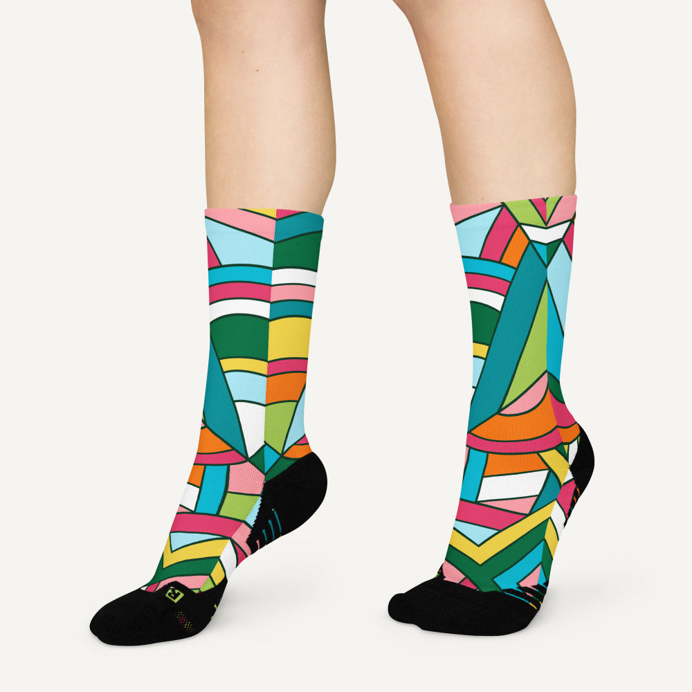 Mirror Mirror Crew Socks
