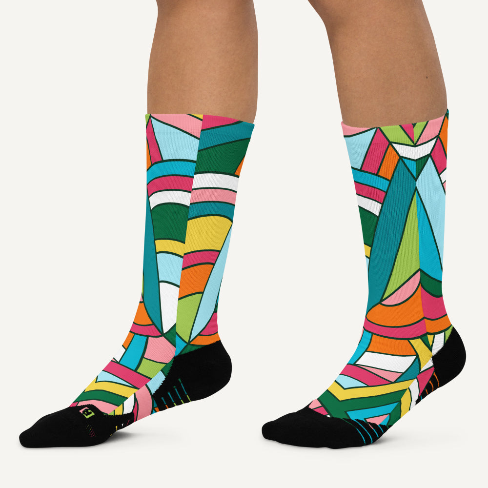 Mirror Mirror Crew Socks
