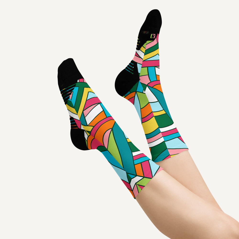 Mirror Mirror Crew Socks