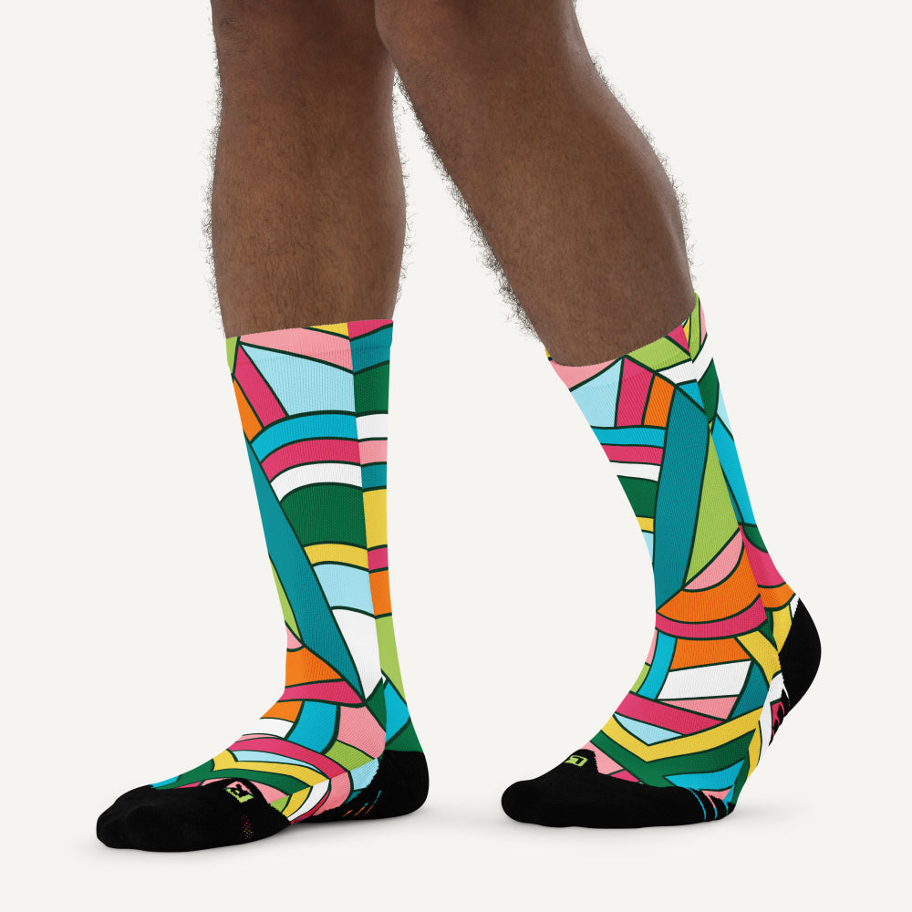 Mirror Mirror Crew Socks