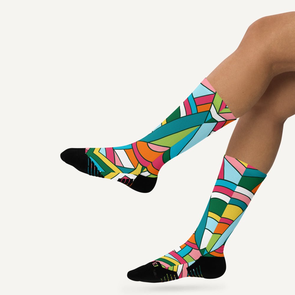 Mirror Mirror Crew Socks