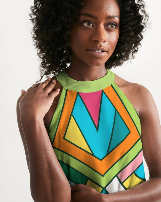 Mirror Mirror Halter Dress