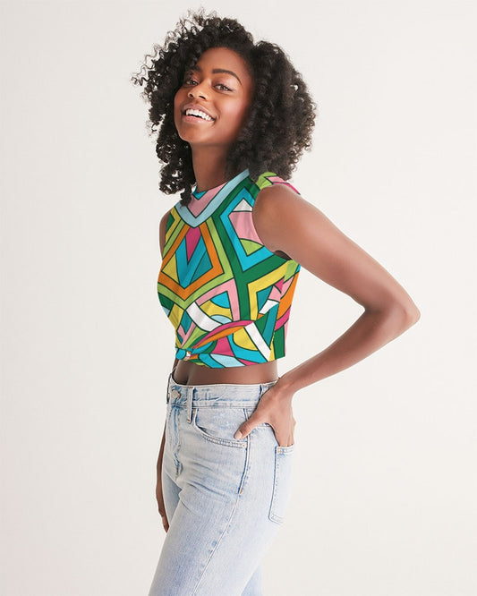 Mirror Mirror Twist-Front Tank