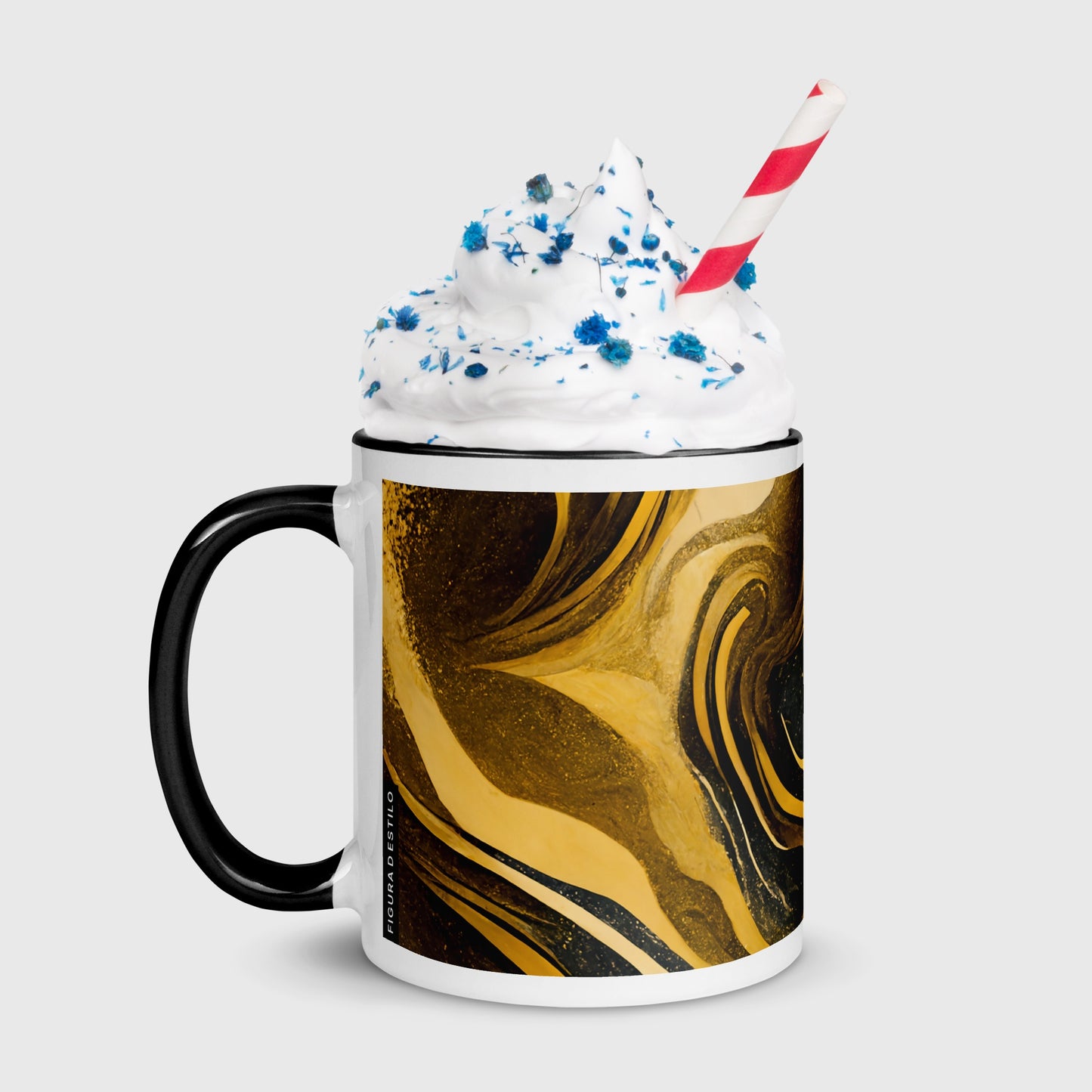 Duna Ceramic Mug with Color Inside