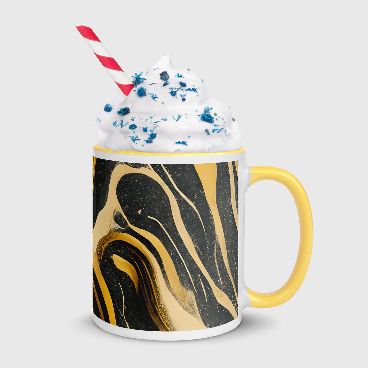 Duna Ceramic Mug with Color Inside