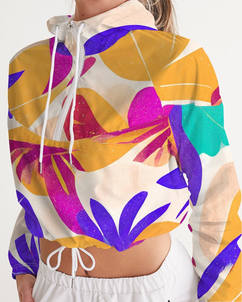 Dominica Cropped Windbreaker