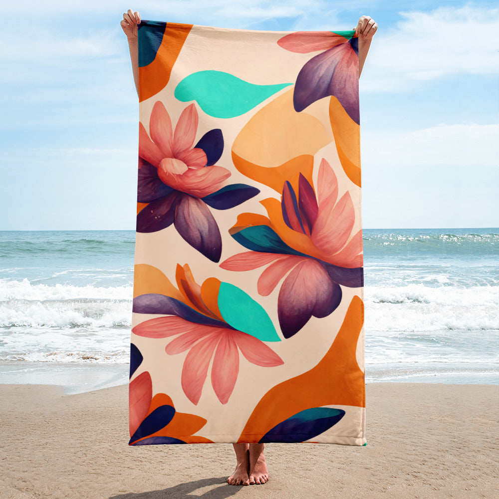 Flora Beach and Home Towel
