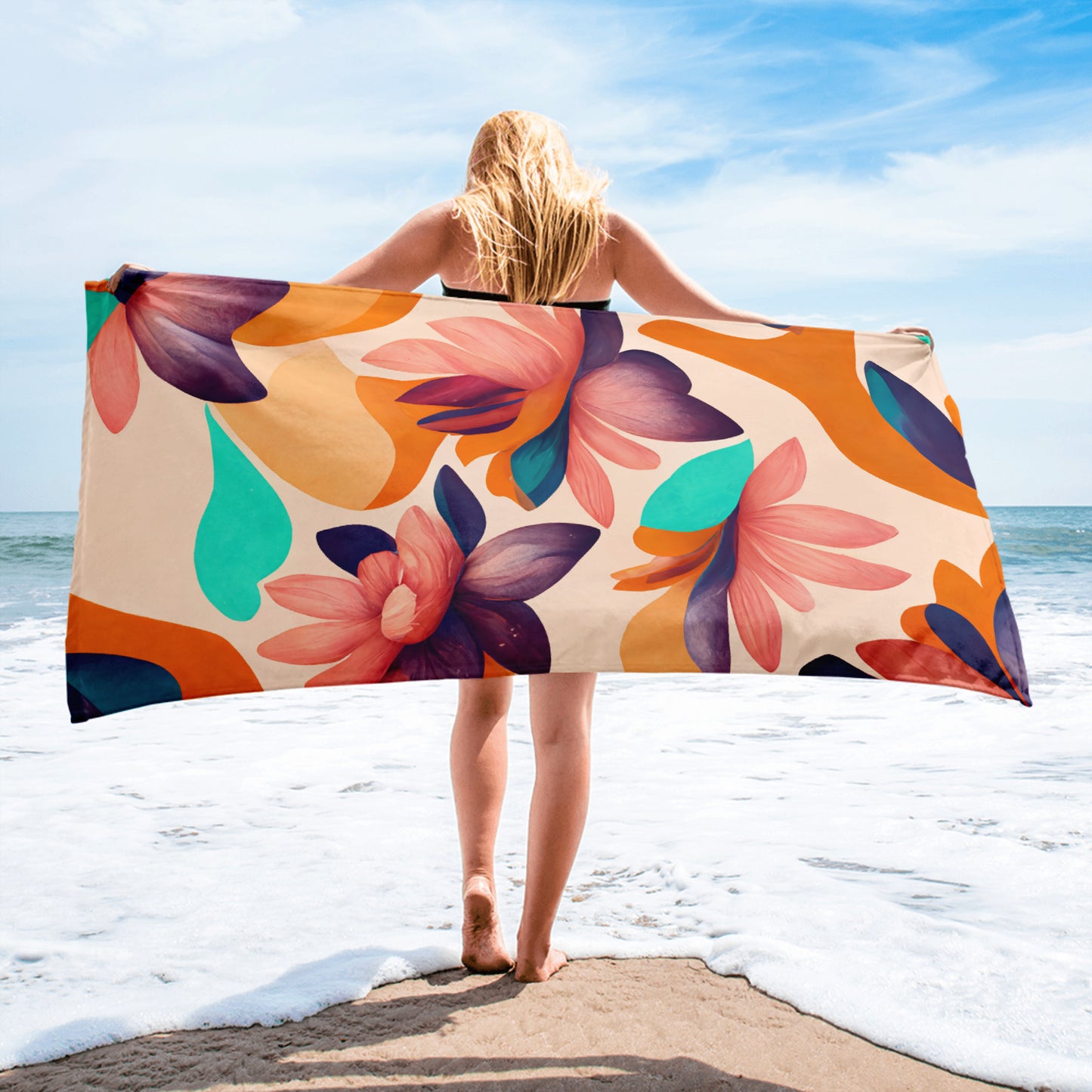 Flora Beach and Home Towel