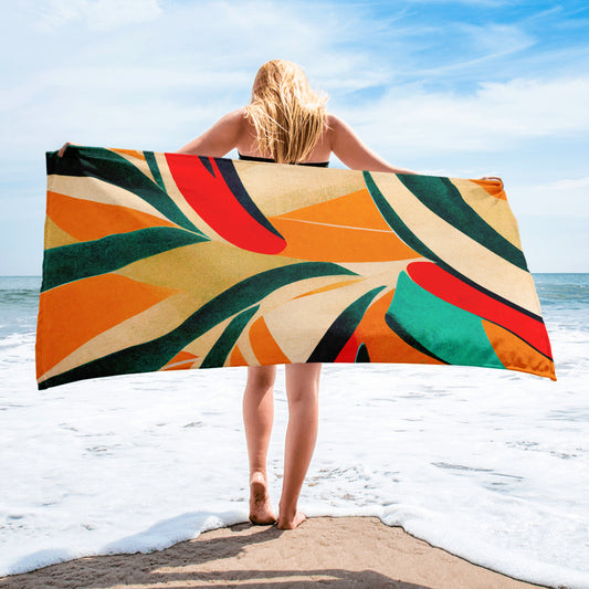 Hot Forest Beach and Home Towel