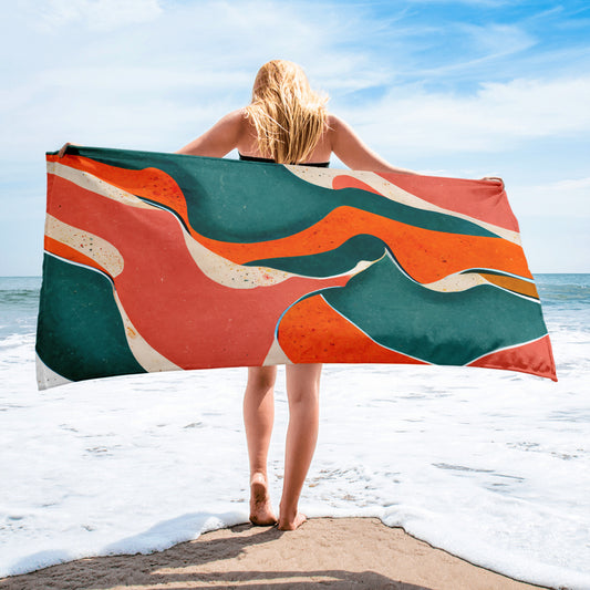 Gold Amber Beach and Home Towel