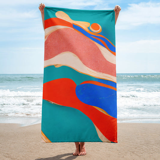 Marble Wonder Beach and Home Towel