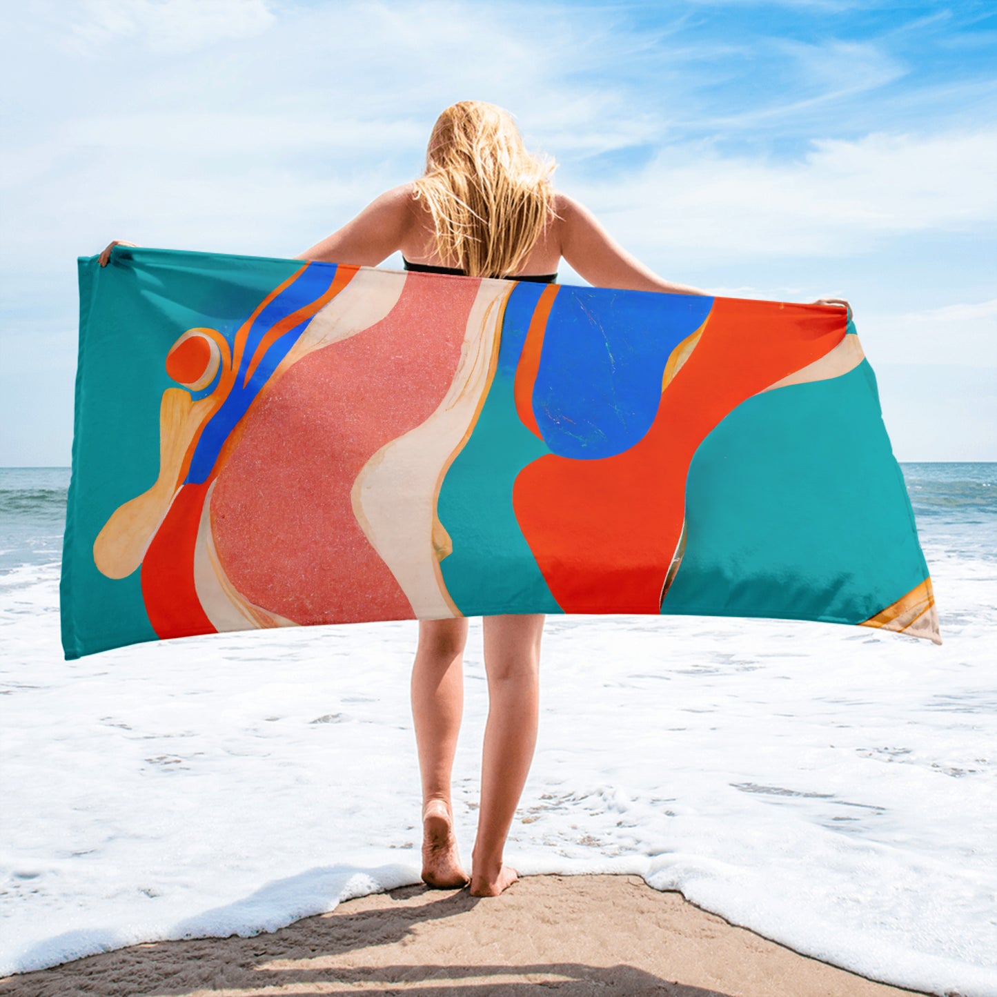 Marble Wonder Beach and Home Towel