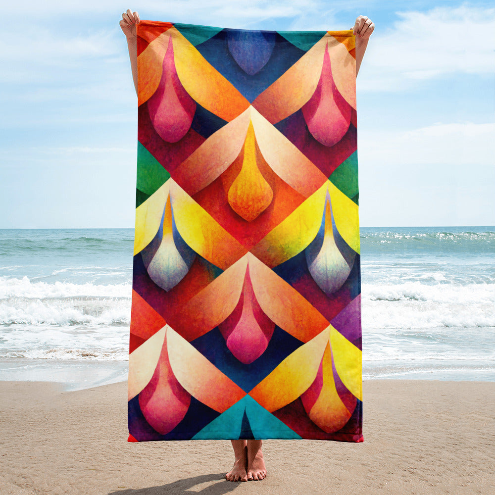 Petals Beach and Home Towel