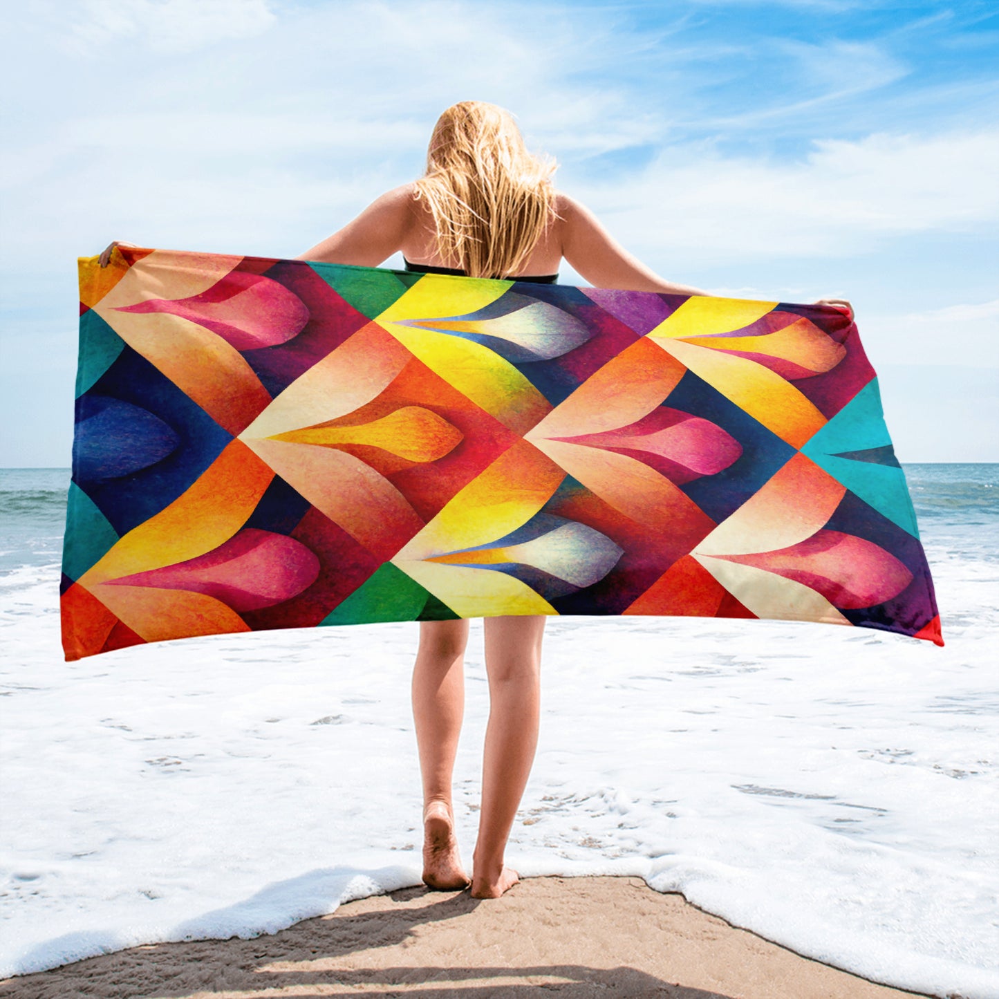 Petals Beach and Home Towel