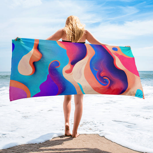 Purple Dream Beach and Home Towel