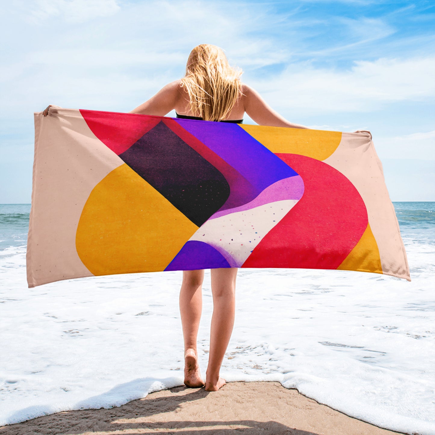 Rising Sun Toalha de Praia e de Banho