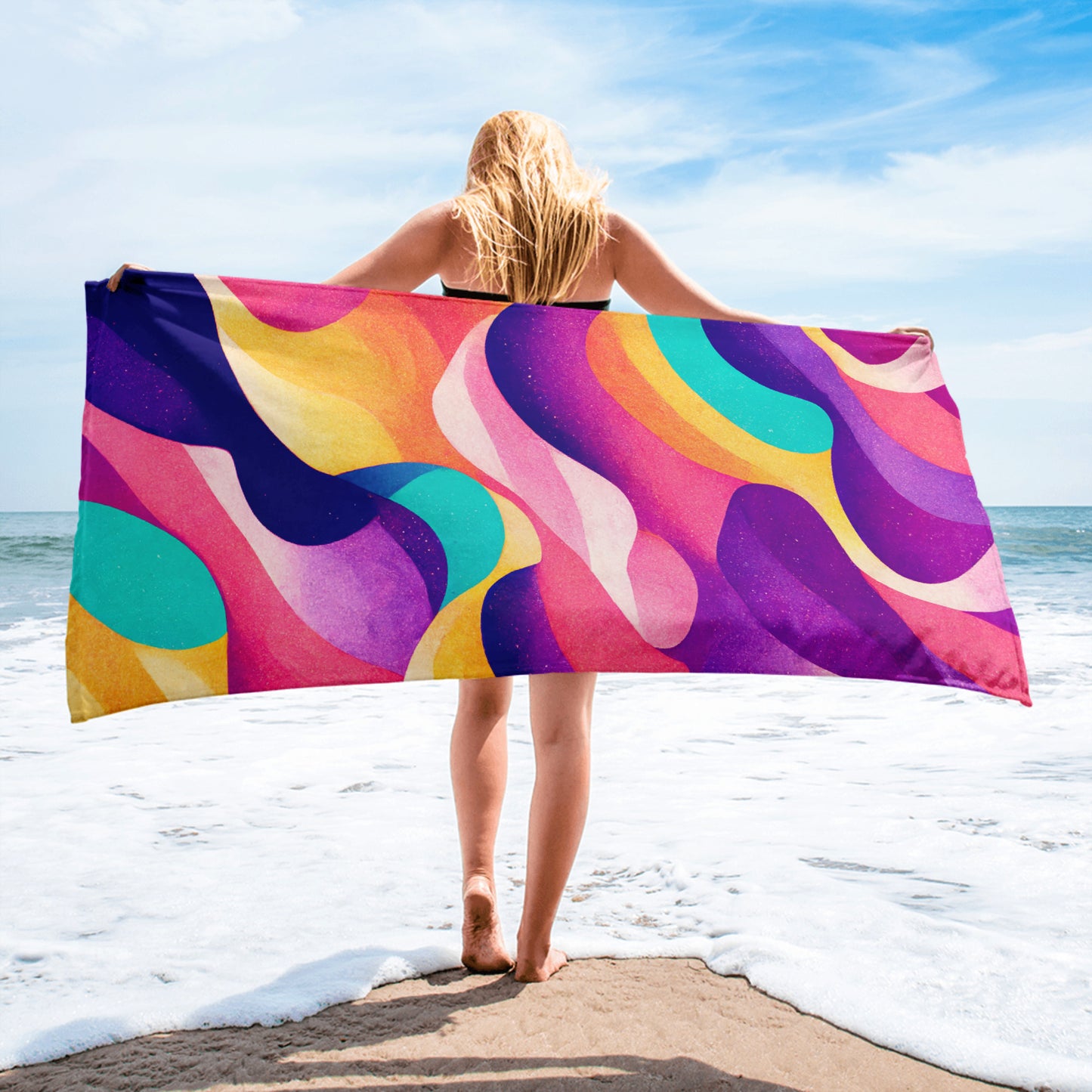 Summer Waves Beach and Home Towel