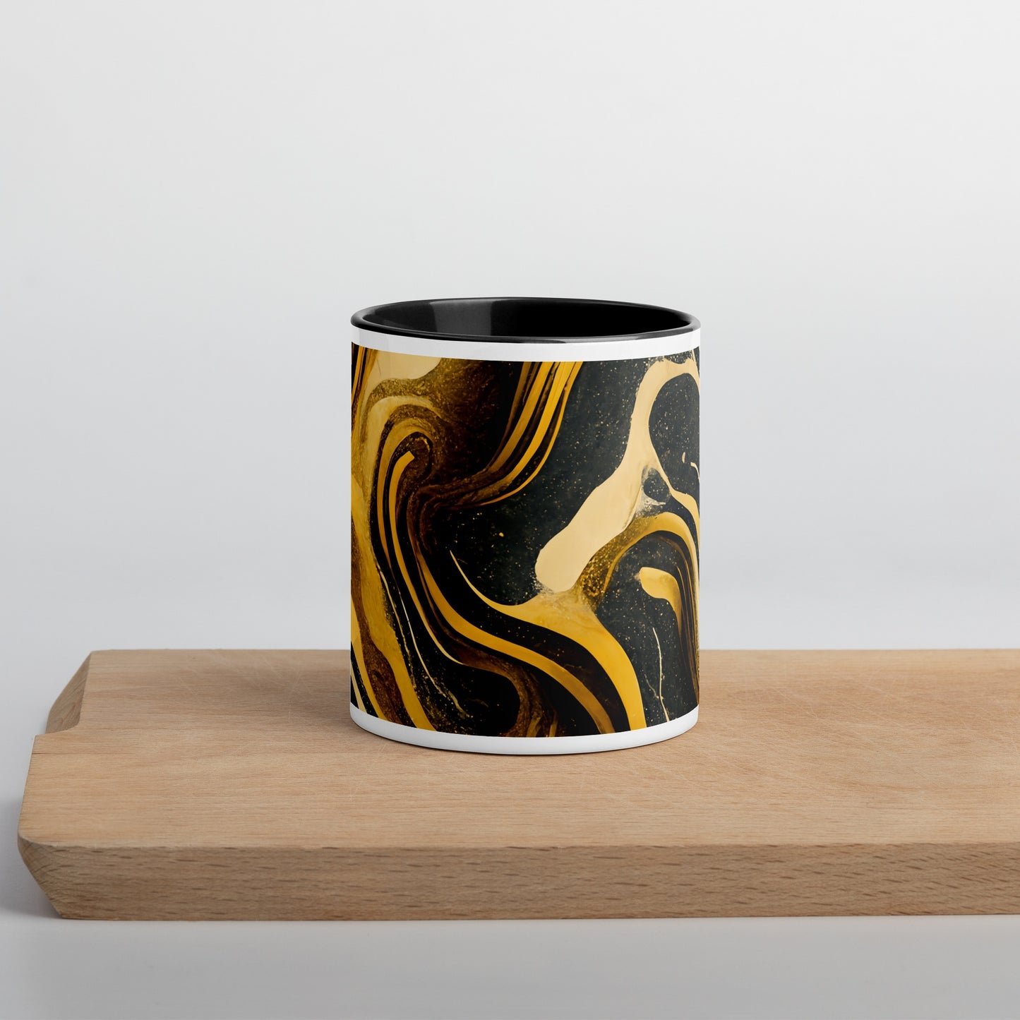 Duna Ceramic Mug with Color Inside