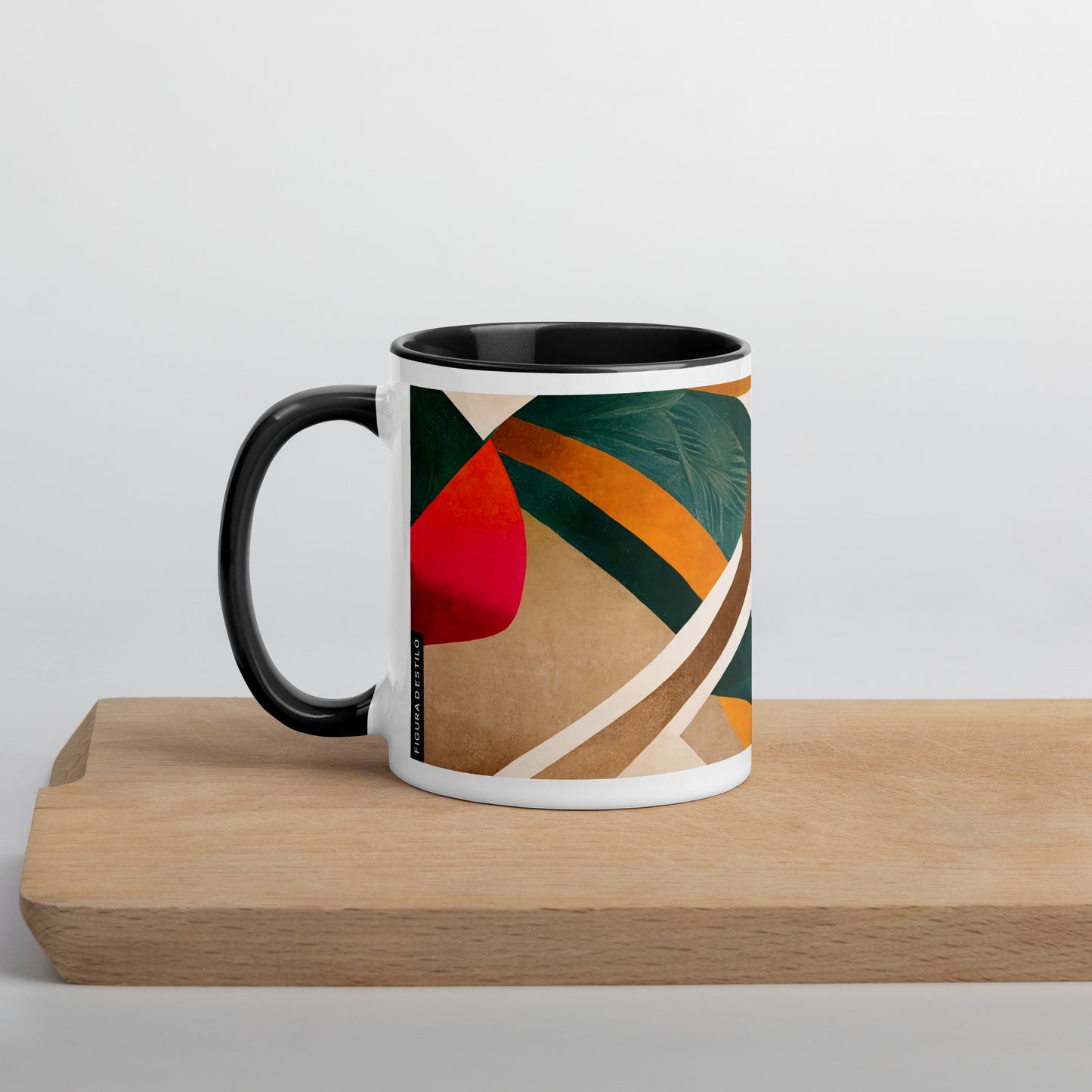 Savannah Ceramic Mug with Color Inside