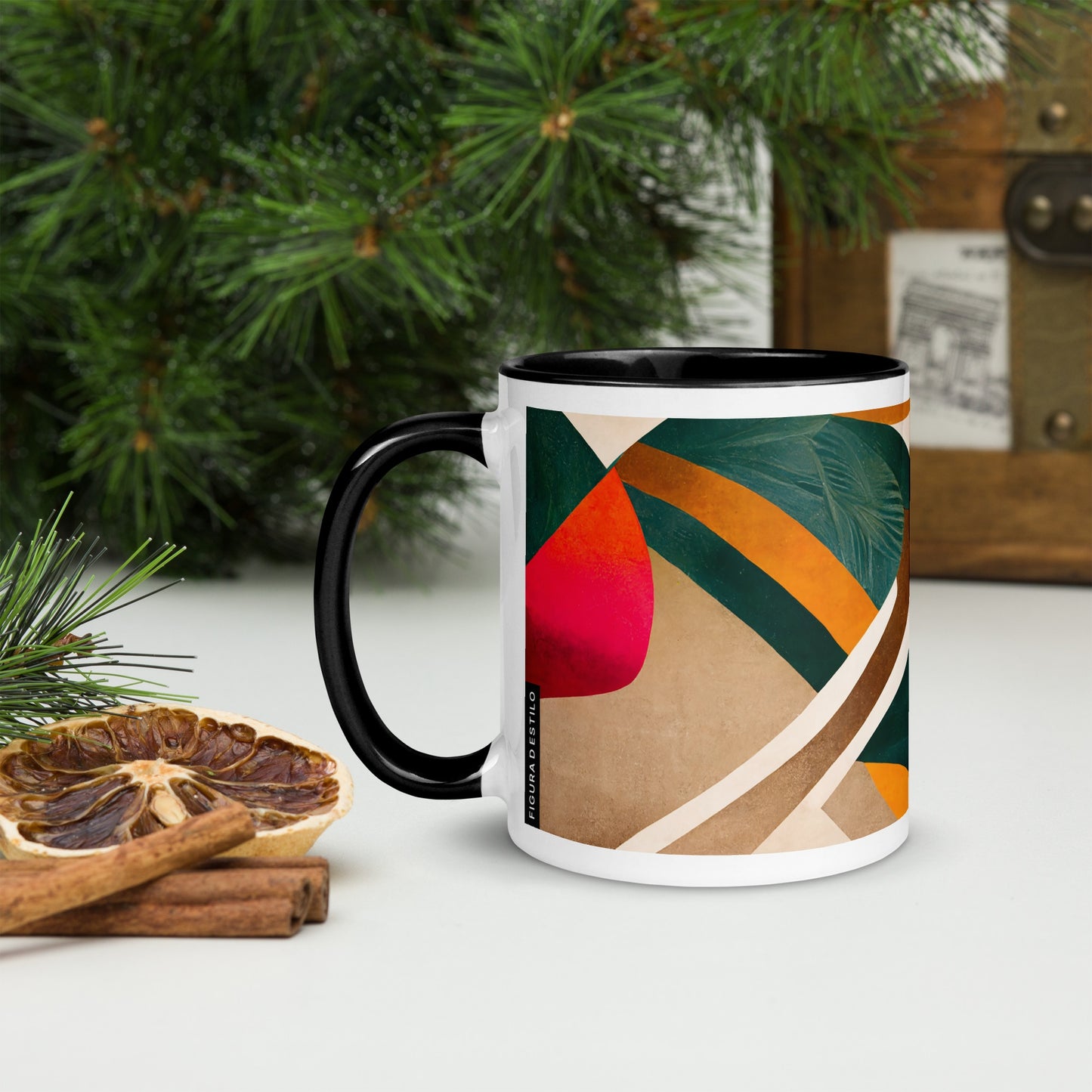 Savannah Ceramic Mug with Color Inside