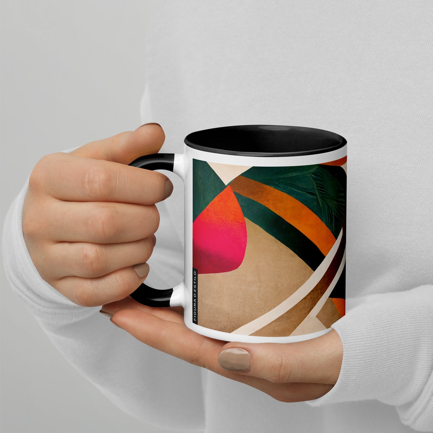 Savannah Ceramic Mug with Color Inside