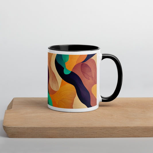 Cocktail Ceramic Mug with Color Inside
