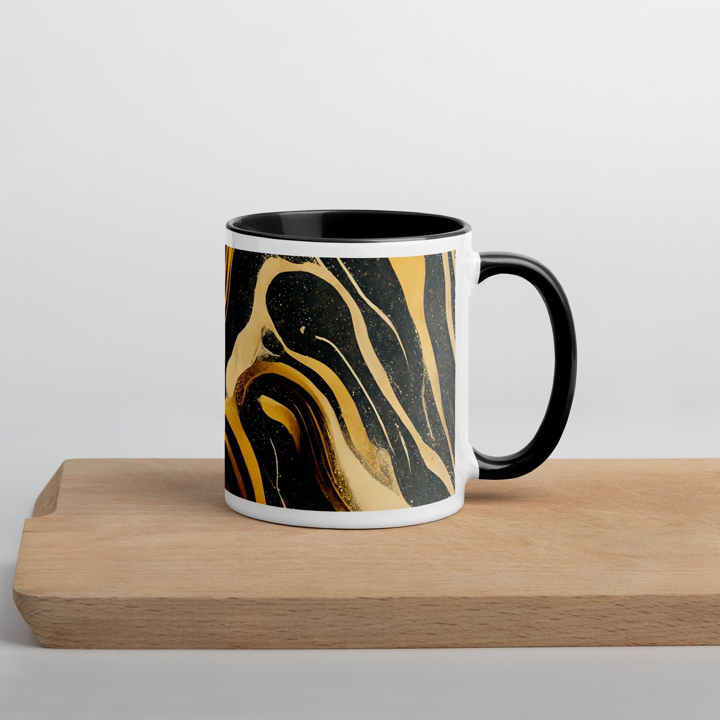 Duna Ceramic Mug with Color Inside