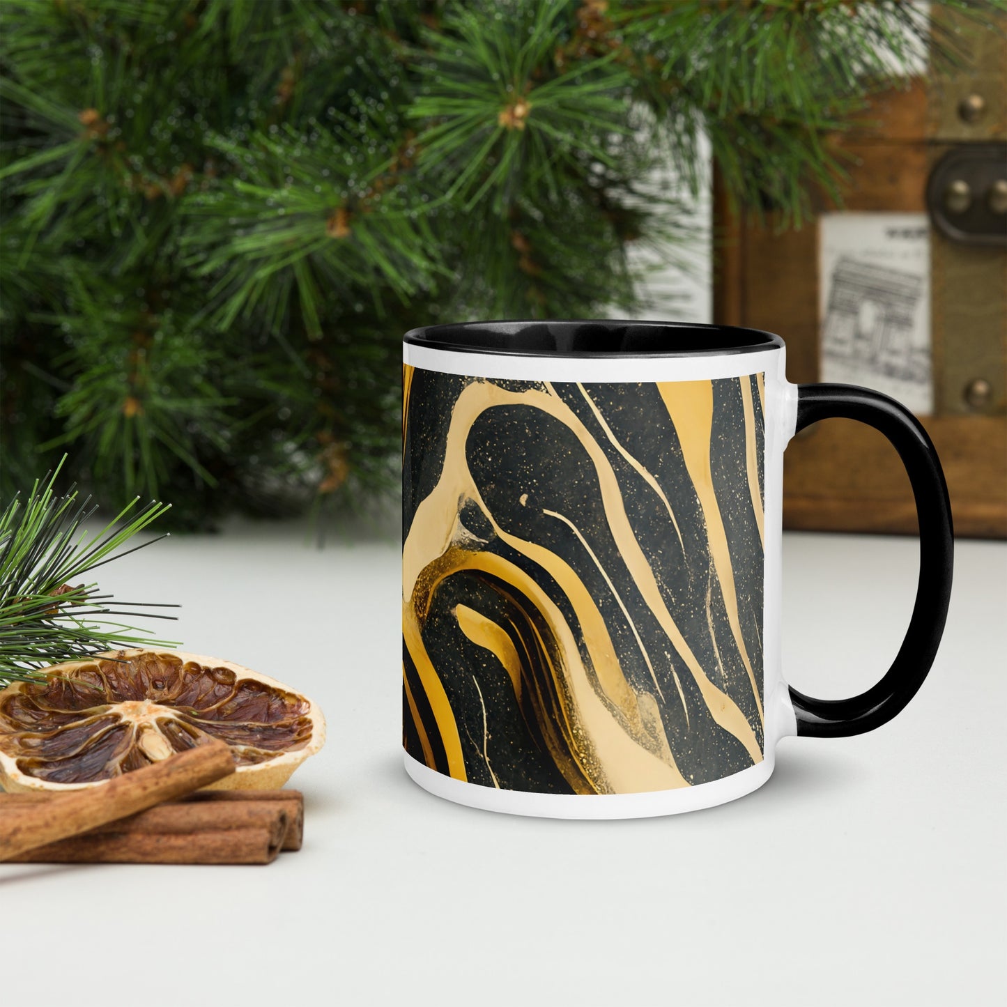 Duna Ceramic Mug with Color Inside