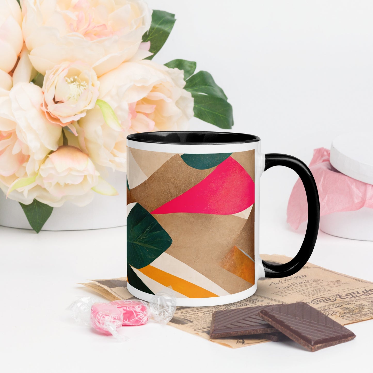 Savannah Ceramic Mug with Color Inside