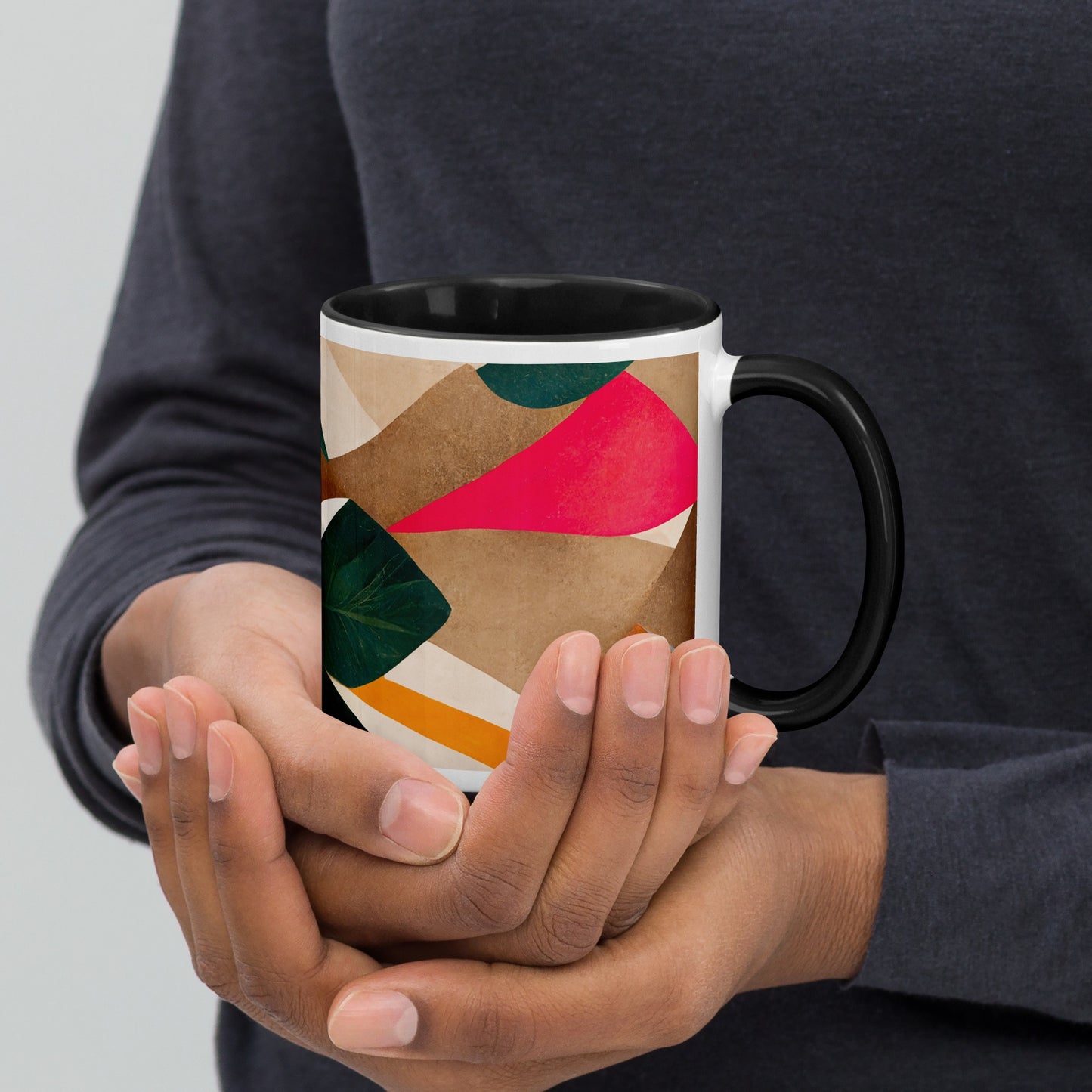 Savannah Ceramic Mug with Color Inside